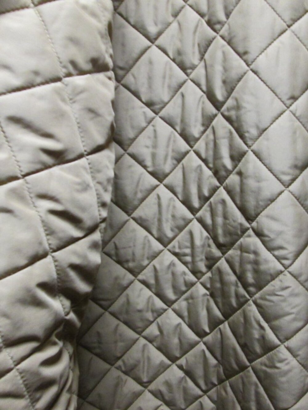 mens vtg LL Bean 2 xl quilted lined chore coat barn coat khaki Tan - Picture 2 of 7